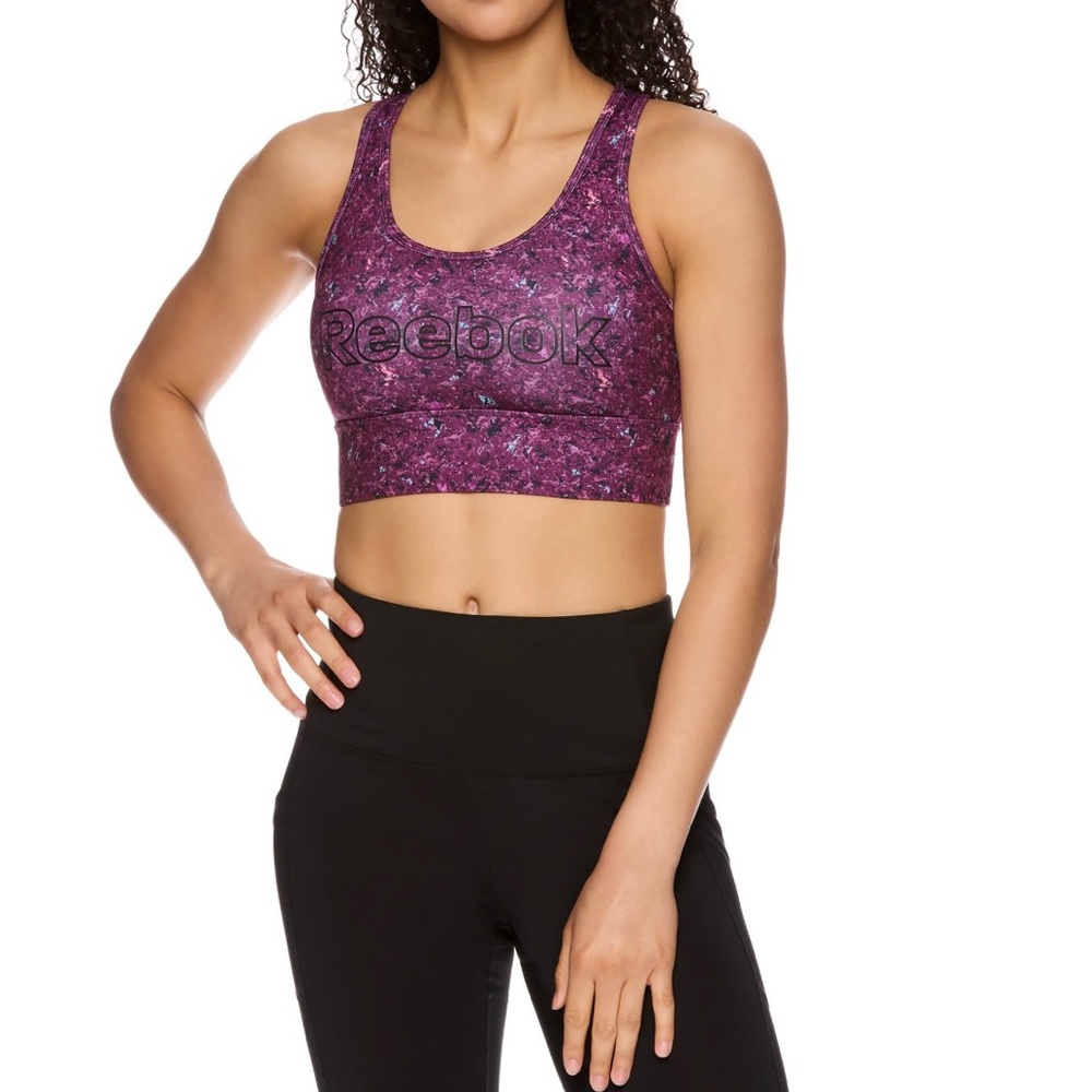 ‼️CLEARANCE SALE‼️ Reebok Women’s Longlined Renew Sports Bra Size XS - Picture 3 of 12